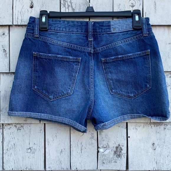 Zara Vintage Collection High Rise Button Fly Shorts - Picture 3 of 5